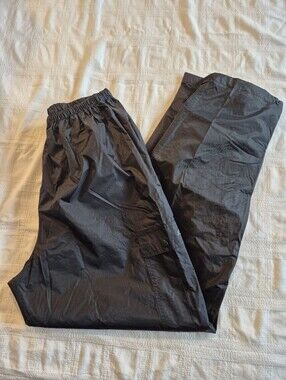 Stearns men's XL Dry wear black mesh lined pants adjustable ankle EUC